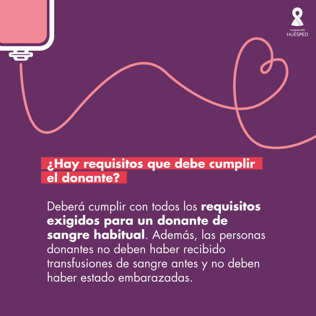 Donde donar plasma en Argentina