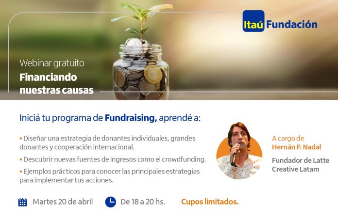 Webinar de Fundraising: “Financiando nuestras causas”