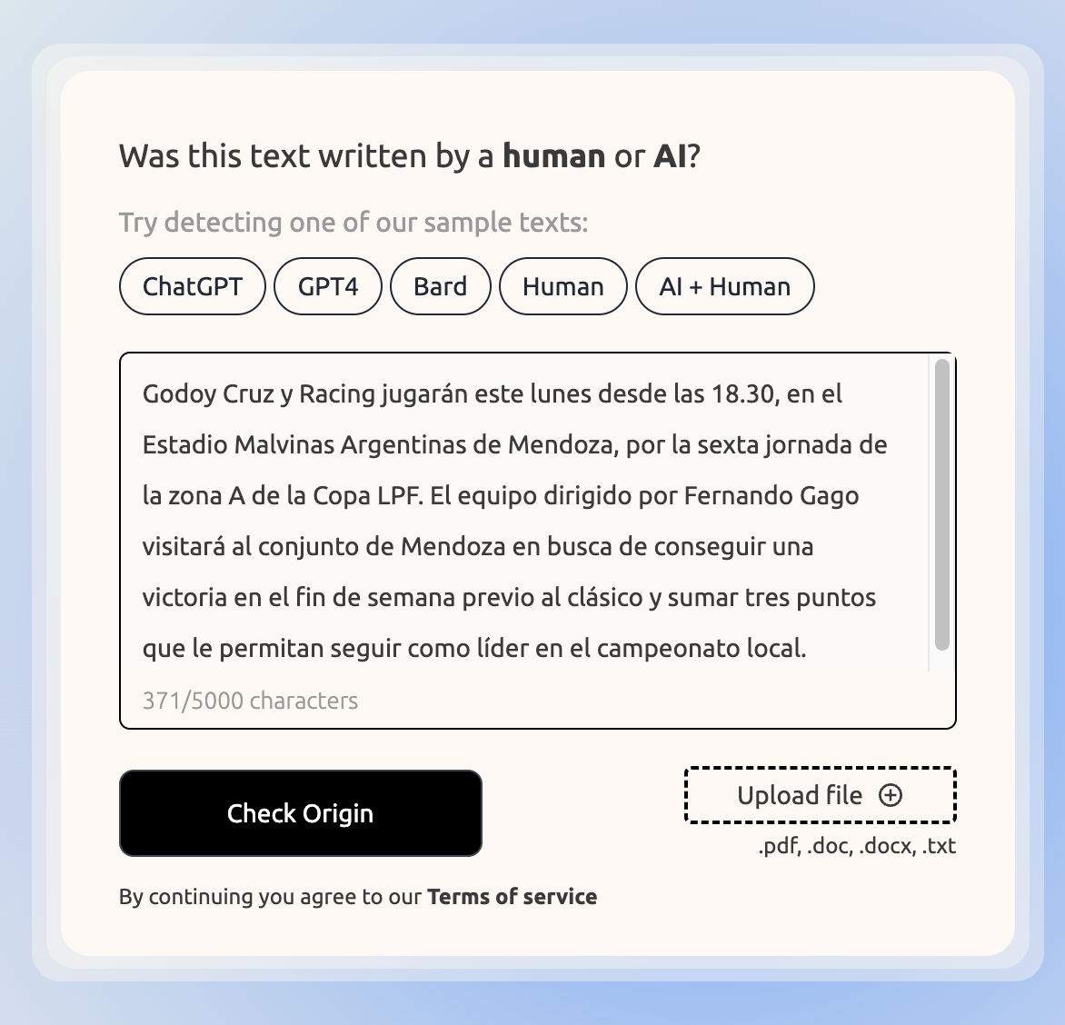¿Cómo detectar si un texto fue escrito con Inteligencia Artificial?
